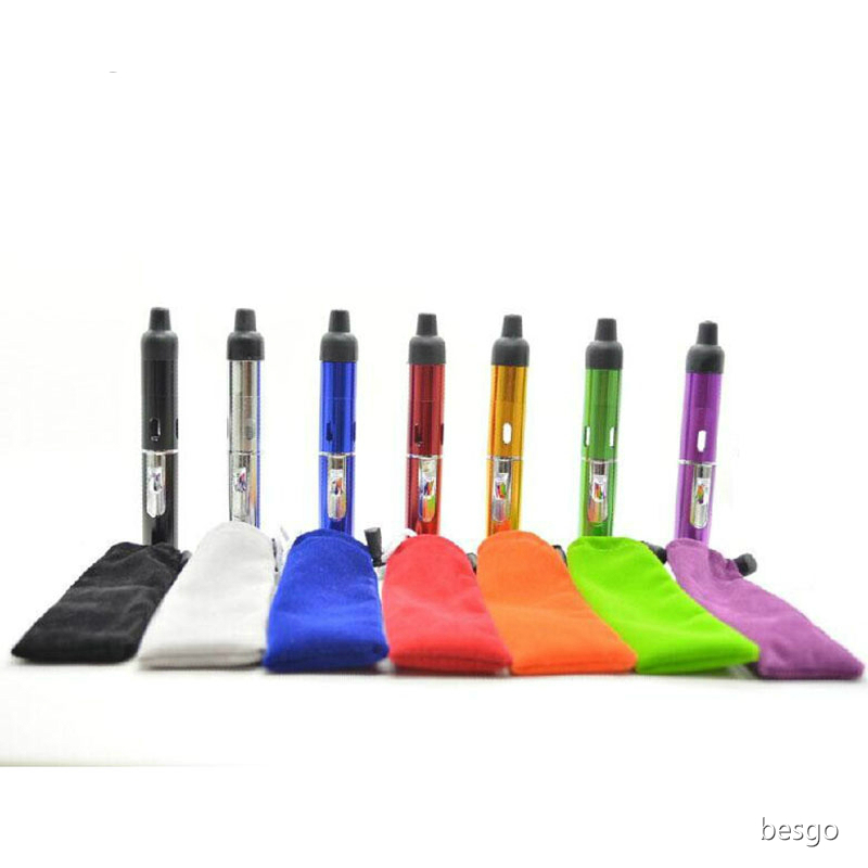 

Hot Sale Click N Vape Sneak Vaporizer Pen Dry Herb Vaporizer Smoking Metal Pipe Wind proof Torch Lighter For Dry Herb and Wax DBC BH4147