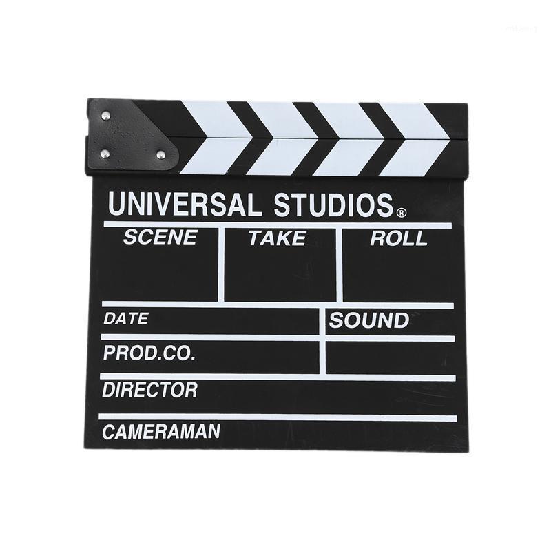 

12x11 inch /30cm x 27cm Wooden Director's Film Movie Slateboard Clapper Board1
