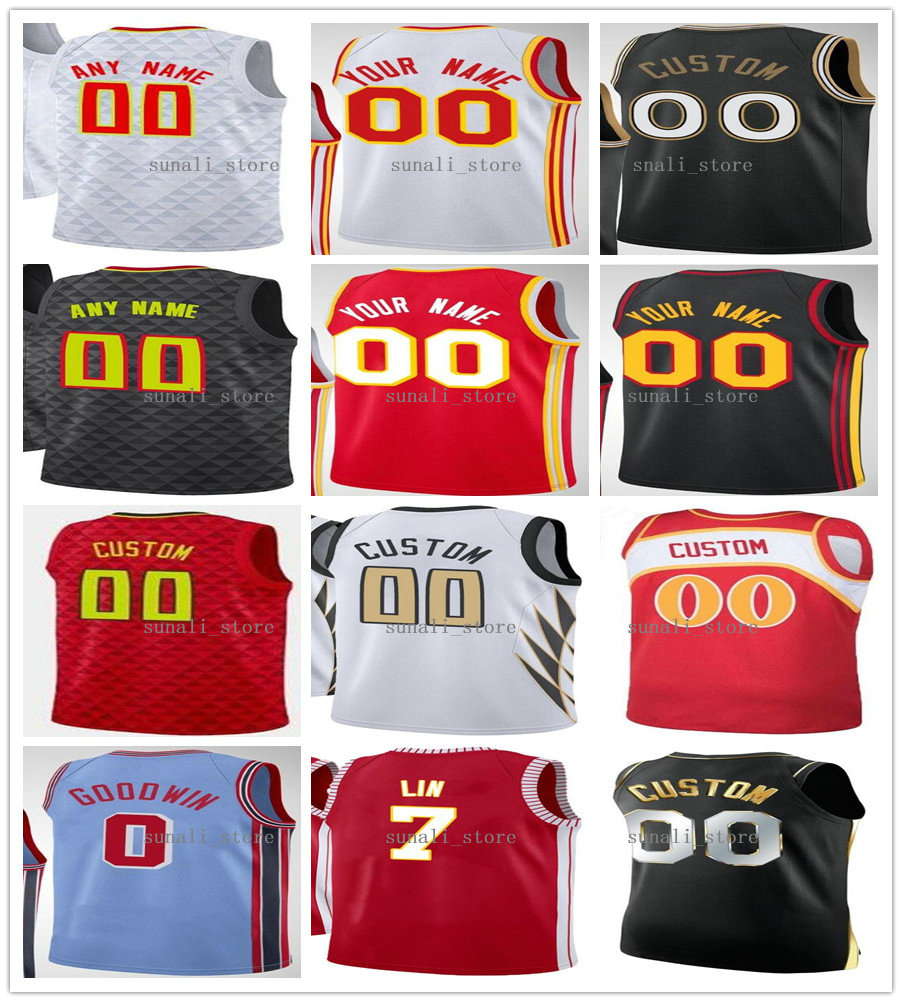 

Printed Bogdan 13 Bogdanovic Onyeka 17 Okongwu Cam 22 Reddish Rajon 7 Rondo Danilo 8 Gallinari Trae 11 Young Kevin 3 Huerter Goodwin Jerseys, Men red