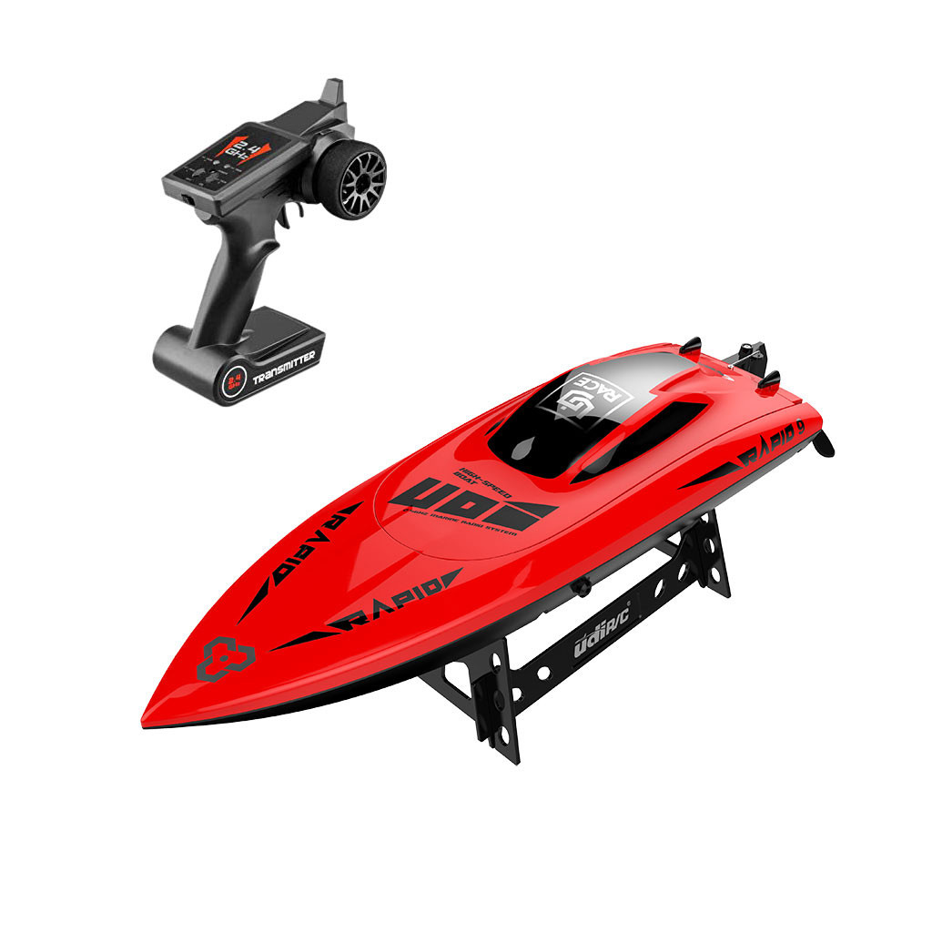 

UDI 009 High Speed RC Boat 2.4G Self-righting Waterproof RC Boat Model, Red