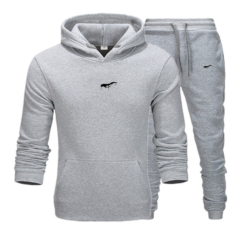 

2020SS men s Designer clothes New Sportswear Sets Winter 2020 Casual Tracksuit large size woman Two Piece Suit Hoodies Sweatshirt+pants, Blue whitelogo