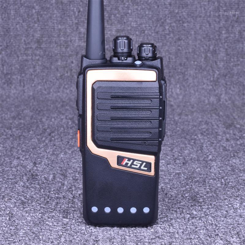 

HUOSLOOG HSL-U100 Walkie Talkie 10W Two Way Radio 400-520Mhz Portable CB Radio 16CH Comunicador Transmitter Transceiver1