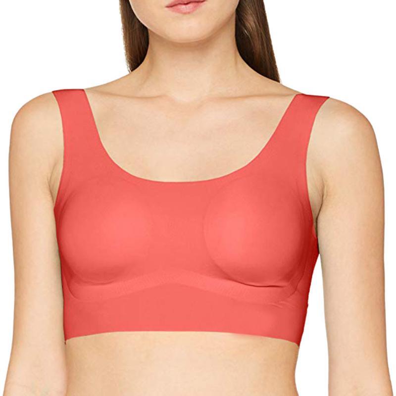 

Women Yoga Sport Bra Women Shockproof Sexy Back Sports Bras Breathable Athletic Fitness Running Gym Vest Tops Sportswear#25, Red