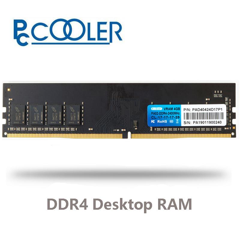 

pccooler 4GB 8GB 16gb PC Memory RAM Memoria Module Computer Desktop DDR4 PC4 4g 8g 16g 2400Mhz 2666Mhz DIMM 3200MHZ 3000MHZ