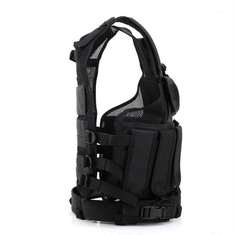 

Outdoor Climbing Vest Men Women Protective Breathable Vest Field Survival Adventure Good Quality Outdoor Hiking Accessories1, Black