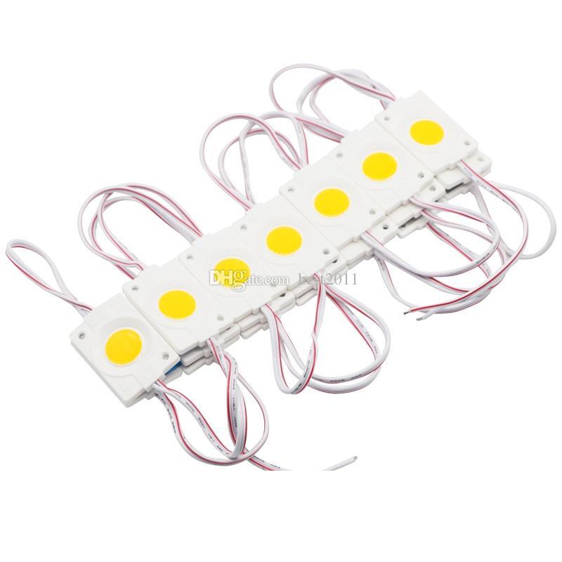 

2016 New Square COB Chip Injection LED Modules Lamp Waterproof IP67 DC12V Outdoor Advertising Module Logo Letter Lightbox