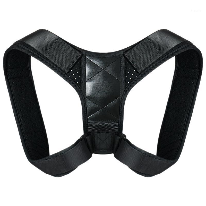 

Posture Corrector Kyphosis Corrector Clavicle Support Orthosis Fixation Belt Men and Women1, Black