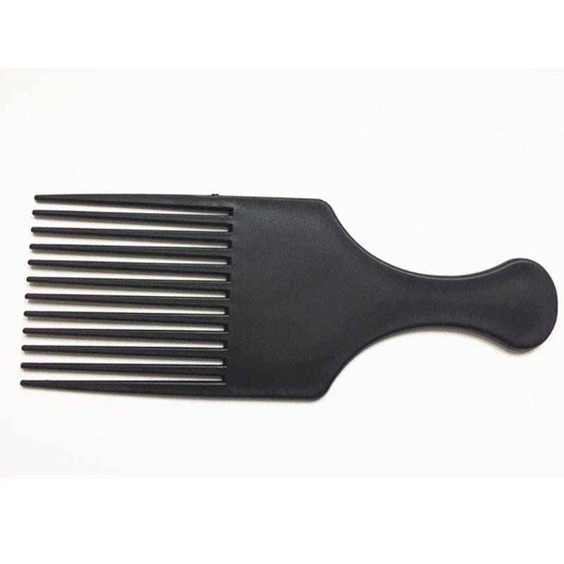 

Beauty girl Professional New Afro Comb Curly Hair Brush Salon Hairdressing Styling Long Tooth Styling Pick Drop Shipping 3A25
