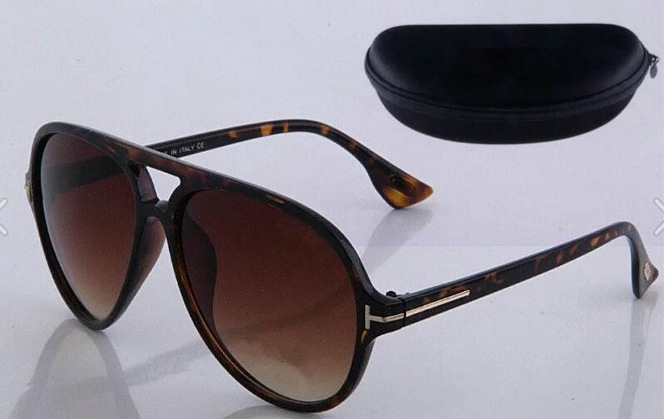 

tom high quality 0339 New Leisure Personality Sunglasses For Man Woman Eyewear tom Designer UV400 ford Fashion Outdoor Sunglasses ford TF211, White;black