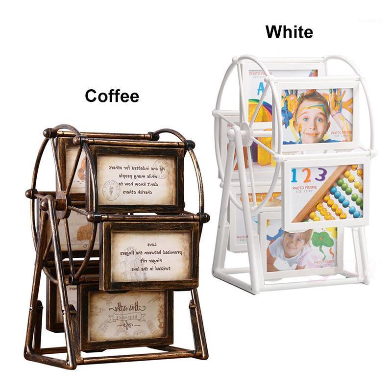 

5 Inch Ferris Wheel Photo Frame DIY Combination Photo Frame Assembled Detachable For Picture Ornament Wedding Picture Home Decor1