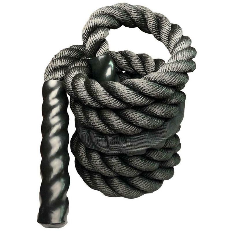

Fitness Heavy Jump Rope Weighted Battle Skipping Ropes Power Training Improve Strength Muscle 25mm