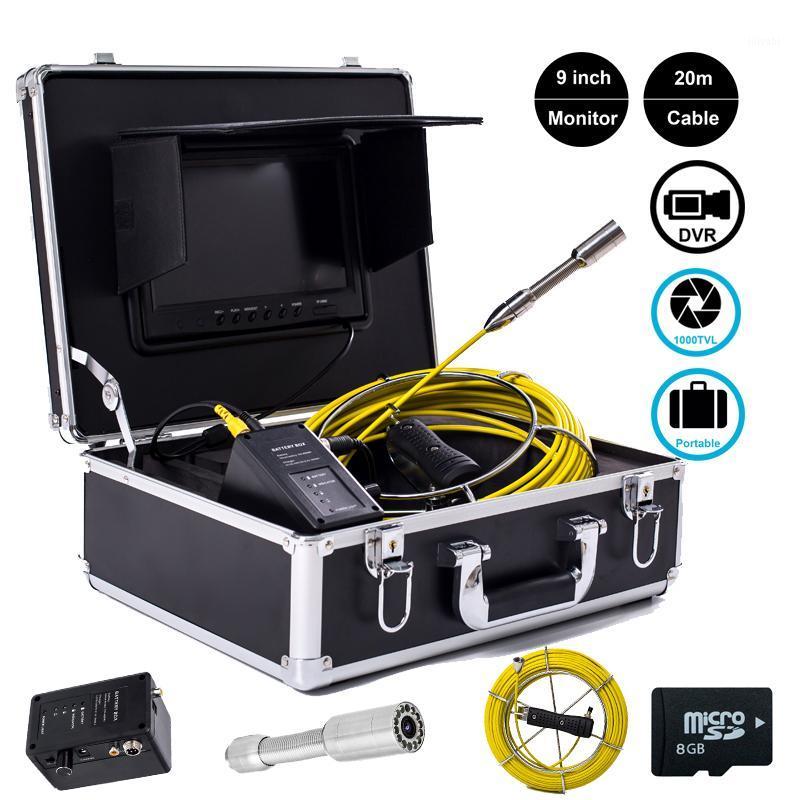 

Waterproof 23m Endoscope Video Inspection Camera 20m Drain Pipe Sewer Inspection Video Camera System 9inch Display With DVR1