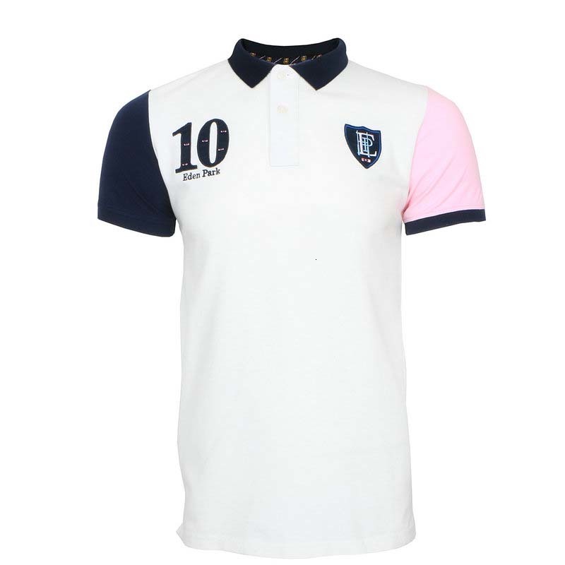 

2021 New Men's Park Polo Classic High Quality French Brand Designer Eden Short Sleeve Embroidery Letter Cotton Polos Shirt 5mgh, Blue