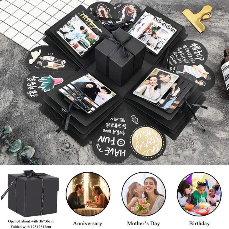 

CEVENT Surprise Gift Box For Mom Friend Wife Girlfriend Daughter Manual DIY Photo Valentine's Day Party Wedding Creative Gift1