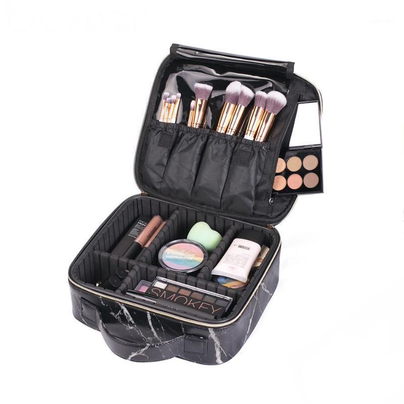 

Professional Marble Makeup Bags Travel Organizer Cosmetic Bags Tool Pouch Make Up Beauty Case Tattoo Nail Kit Storage CN2591, Cam02-24