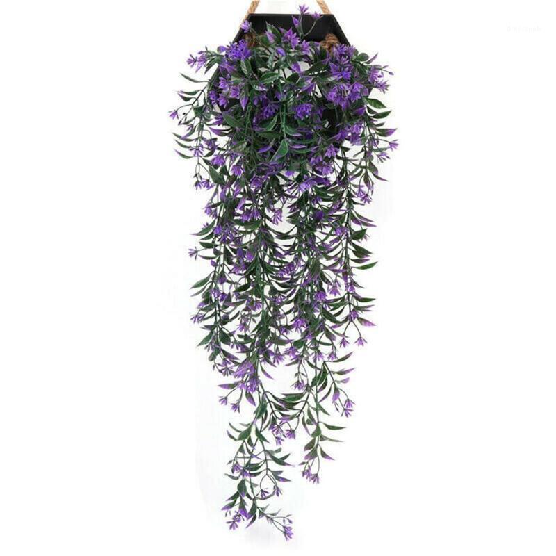 

Fengrise 80cm 1 Stuks Kunstbloemen Vine Ivy Leaf Fake Plant Thuis Bruiloft Groene Decoratie Kunstplanten Krans F7L81