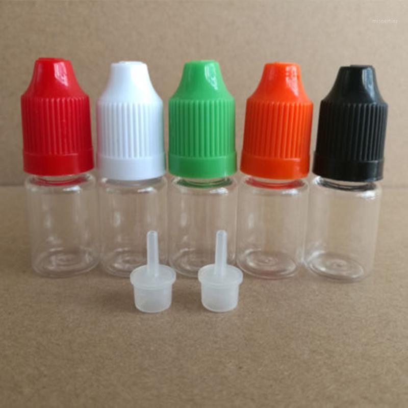 

100pcs Empty Bottle Clear 10ML Liquid Needle Bottles Plastic Bottles with Childproof Cap with Long Thin Tip Dropper1