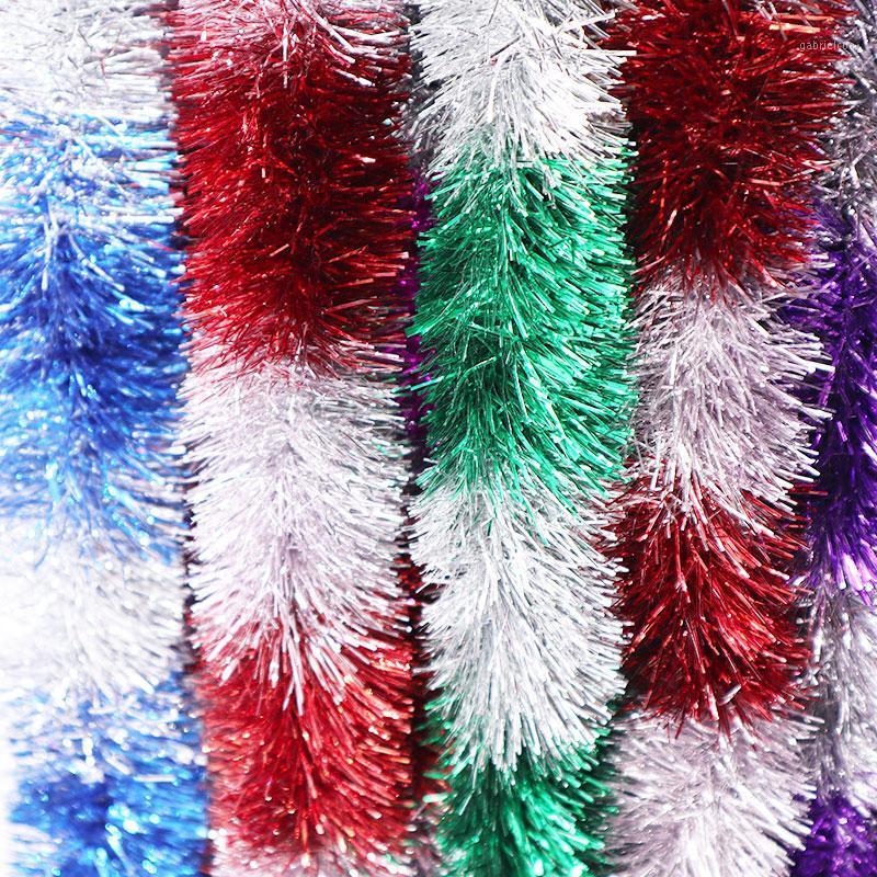 

2.3m 5cm Gold Silver Tinsel Garland for Christmas Tree Decorations Wedding Birthday Party Supplies Holiday Party Home Decor Noel1