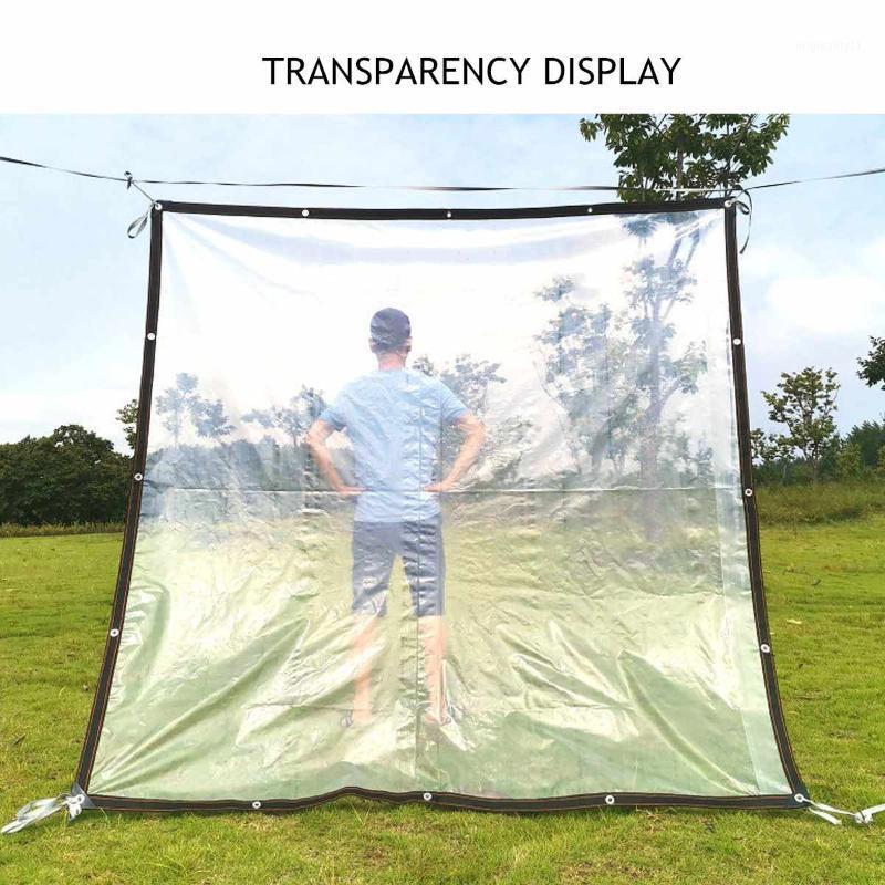 

New 6 Sizes Garden Patio Waterproof PE Curtain Cover Transparent Windproof Cover Flower Vegetable Greenhouse Shade Canopy Shelte1, 2x2m