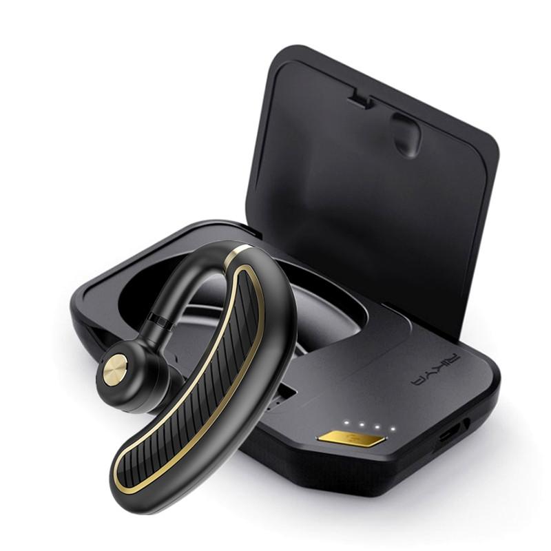 

Handsfree Bluetooth Earphone Car Wireless Bluetooth Headsets Phone Earphones Headphones With Mic Handsfree Cordless Earphones, White