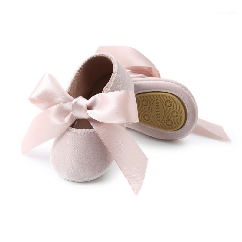

Baby Girl Shoes Spring Butterfly Knot Soft Non-slip Footwear Crib Cotton First Walker Newborn Baby Shoes1, Jr