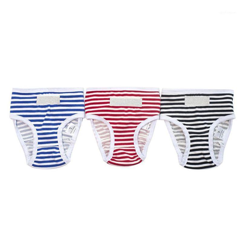

Pet Dog Stripes Shorts Pants Physiological Female Pets Menstruation Hygiene Clothes Underpad Diapers Panties Soft Puppy Supplies1