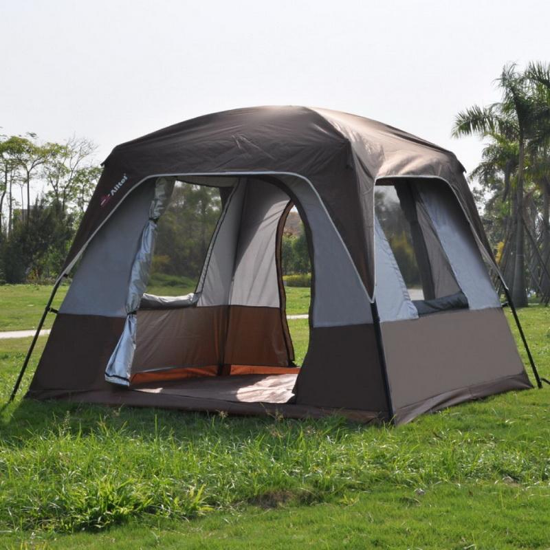 

4Cornors Coffee Color Single Layer Pergola Outdoor Sun-shading Garden Arbor/Multiplayer Leisure Party Family Camping Tent