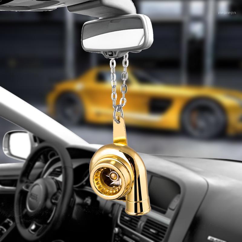 

Turbo Hanging Ornaments Car Pendant Auto Interior Hip-hop Turbocharger Auto Rear View Mirror Decoration Dangle Trim Accessorie1