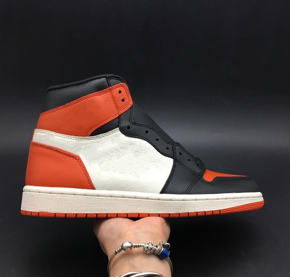 

Good quality Version 1 High OG Shoes Shattered Backboard Designer Basketball Comfort I Black Starfish Sail Fashion Sneaker Ship With Box