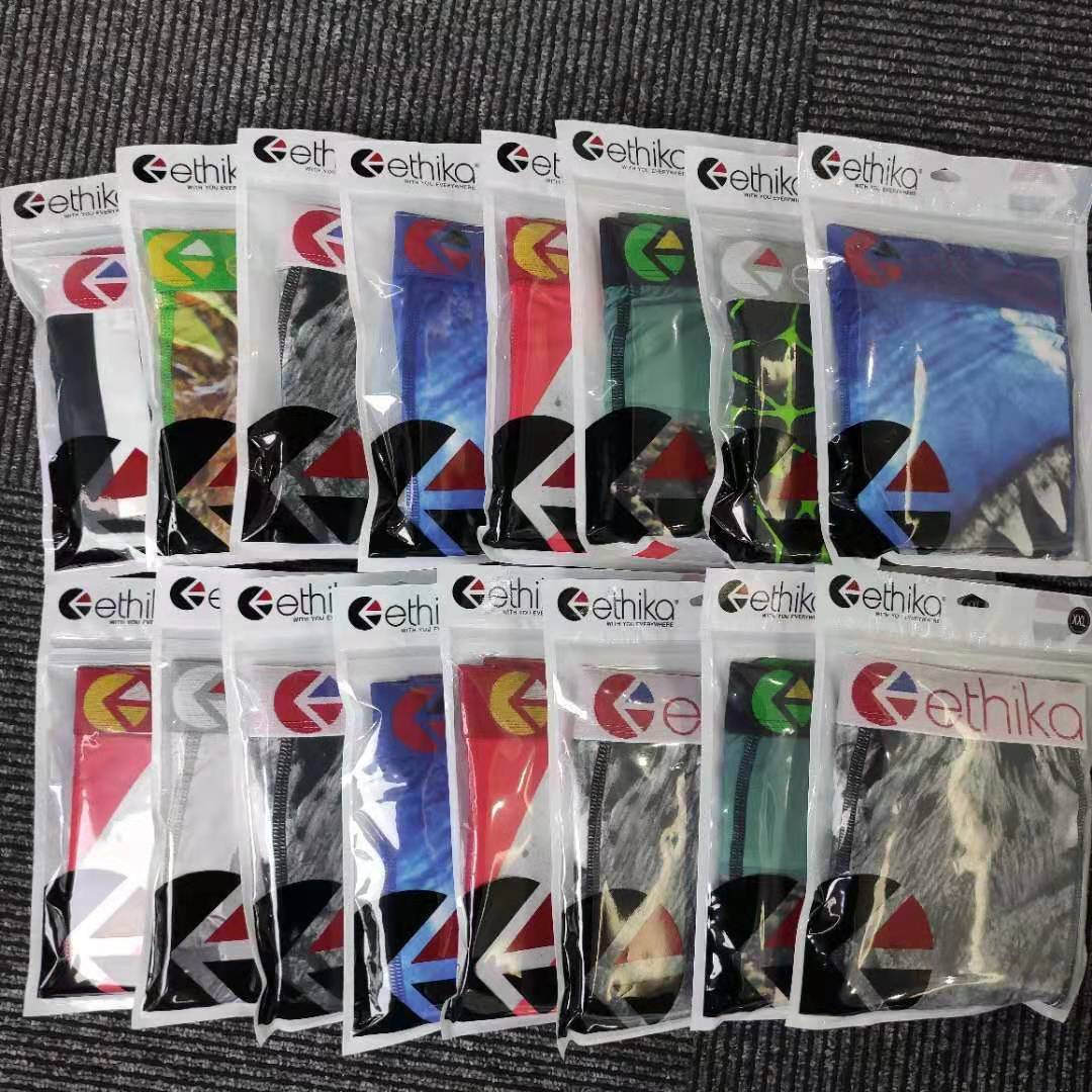 

2021 Etika boxers promote casual style hot sale Ethika underwear sports hip hop underwear wholesale fast dry hot sale on the street 2389