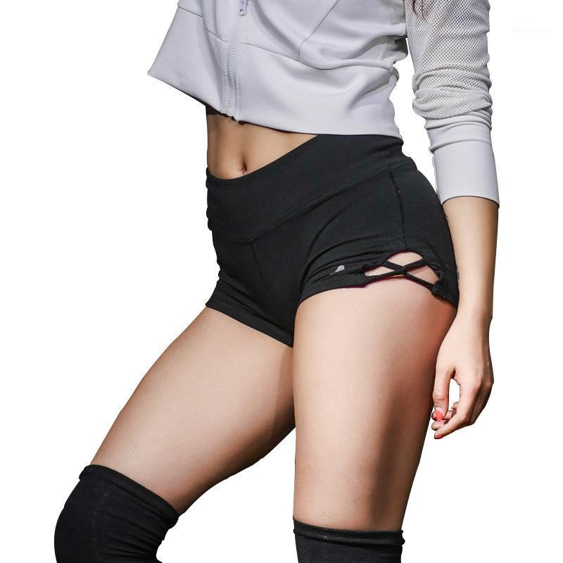 

High Waist Seamless Gym Shorts Fitness Yoga Short Scrunch BuYoga Shorts Spandex Pink Short Hollow Out Workout Legging1, Black