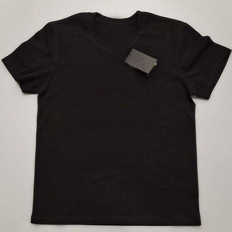 

S- Cotton Mens T Shirts Stylist T Shirts Anti-Shrink Women T-Shirts Black Mens Fashion Cotton Man T Shirts Top Short Sleeve Big And Tall, White