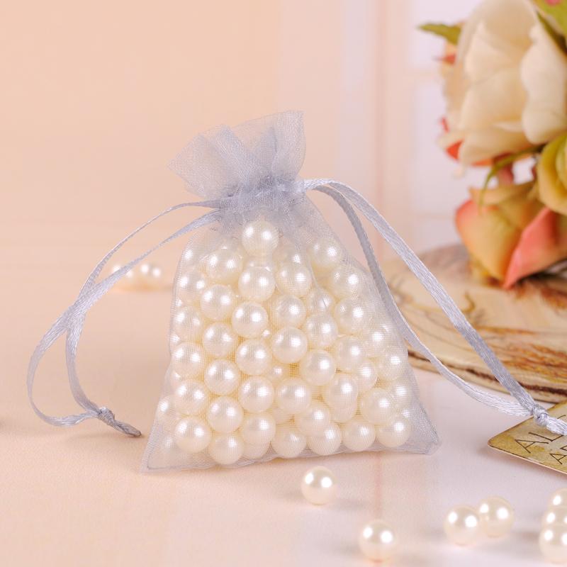 

100 Pieces 20 Colors Multi-Colored Organza Gift Bags Wedding Party Favor Jewelry Pouches Wrap 5 x 7cm