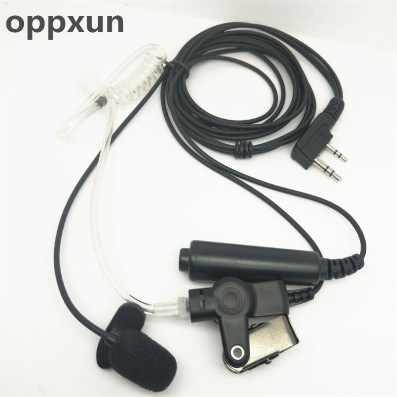 

OPPXUN 2020 new Pair guide band headset for TK3207 baofeng UV5R UV82 888 s retevis H777 RT22 two way radios1