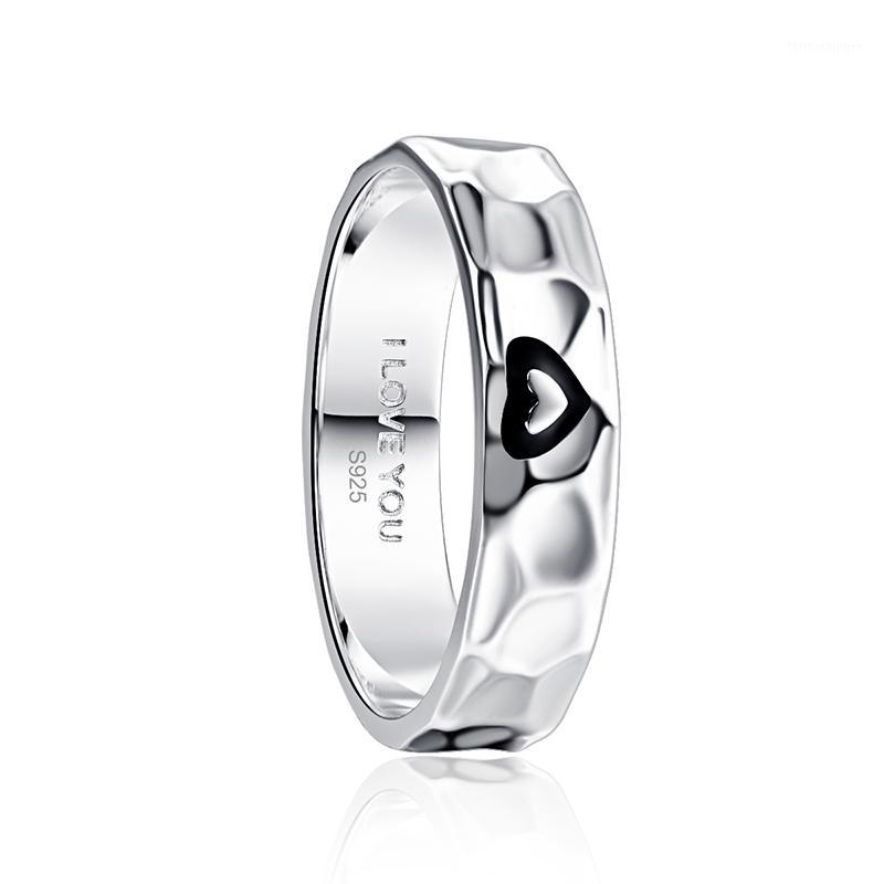 

Wedding Rings Simple 6MM Men's Ring Multi-Faceted Hammered Finish Sterling Anniversary1