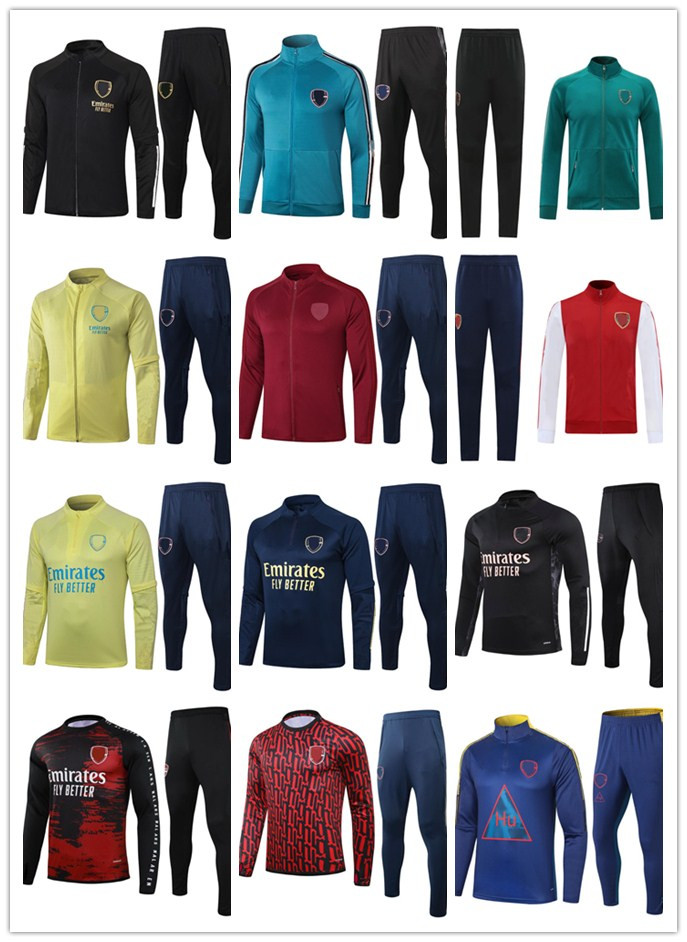 

mens 20/21 soccer tarcksuit football jacket 2020 2021 Camiseta de futbol maillot de foot soccer training suit, Red