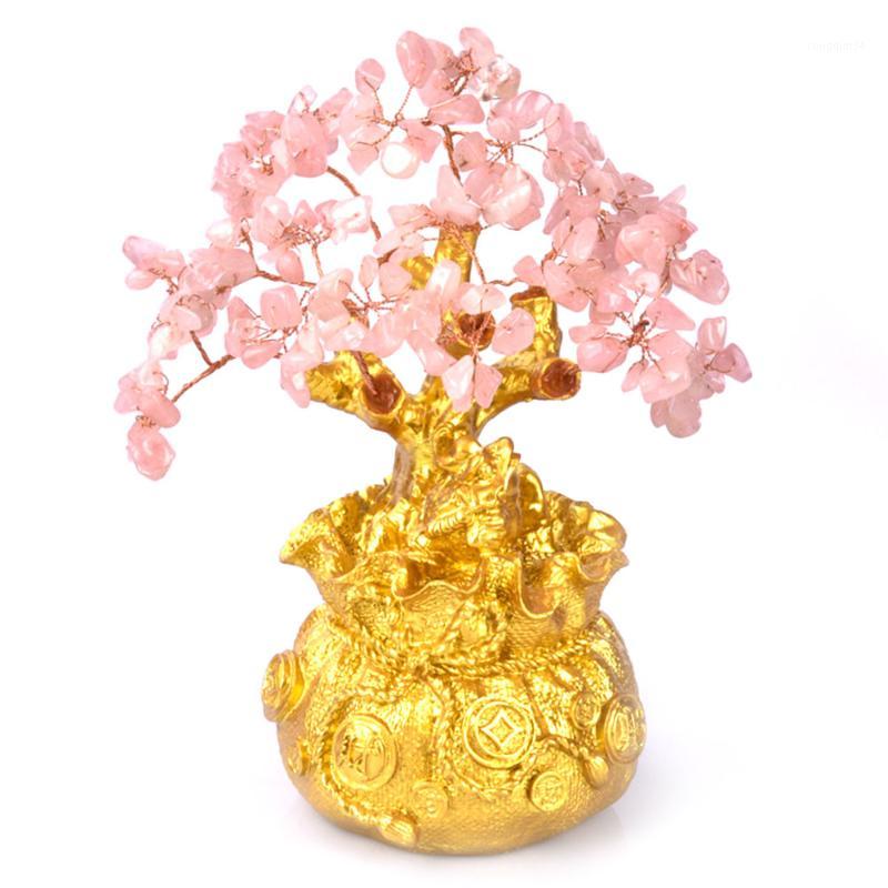 

Mini Crystal Money Tree Bonsai Style Wealth Luck Feng Shui Bring Wealth Luck Home Decor Birthday Gift1