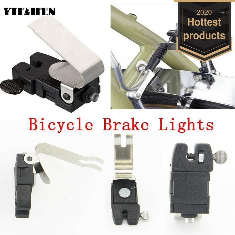 

Bicycle V-brake Brake Lights Road Bike Accessories Riding Equipment Cycling Spoke Light Flashing Blinking Round Battery1