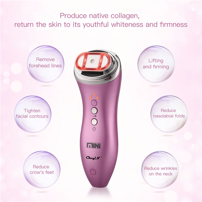 ultrasonic bipolar frequency rf radio wrinkle tighten rejuvenation massager hifu lifting facial anti machine skin