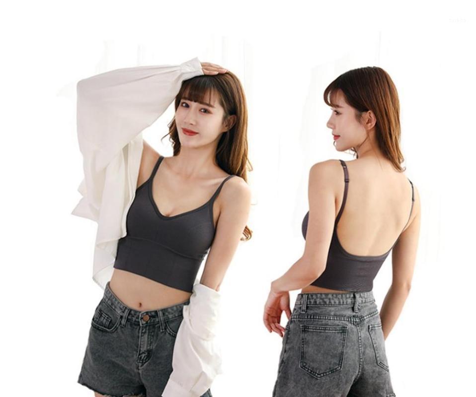 

Adjustable U Shape Women Sexy Crop Black Camis Solid Summer Casual Tank Yellow Tops Vest Sleeveless Crop Women Tops1