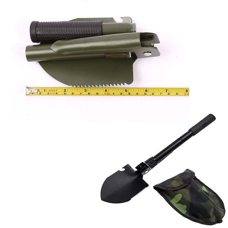 

Portable Folding Beach Shovel Survival Spade Trowel Dibble Pick Emergency Garden Camping Outdoor Palaplegable Tool