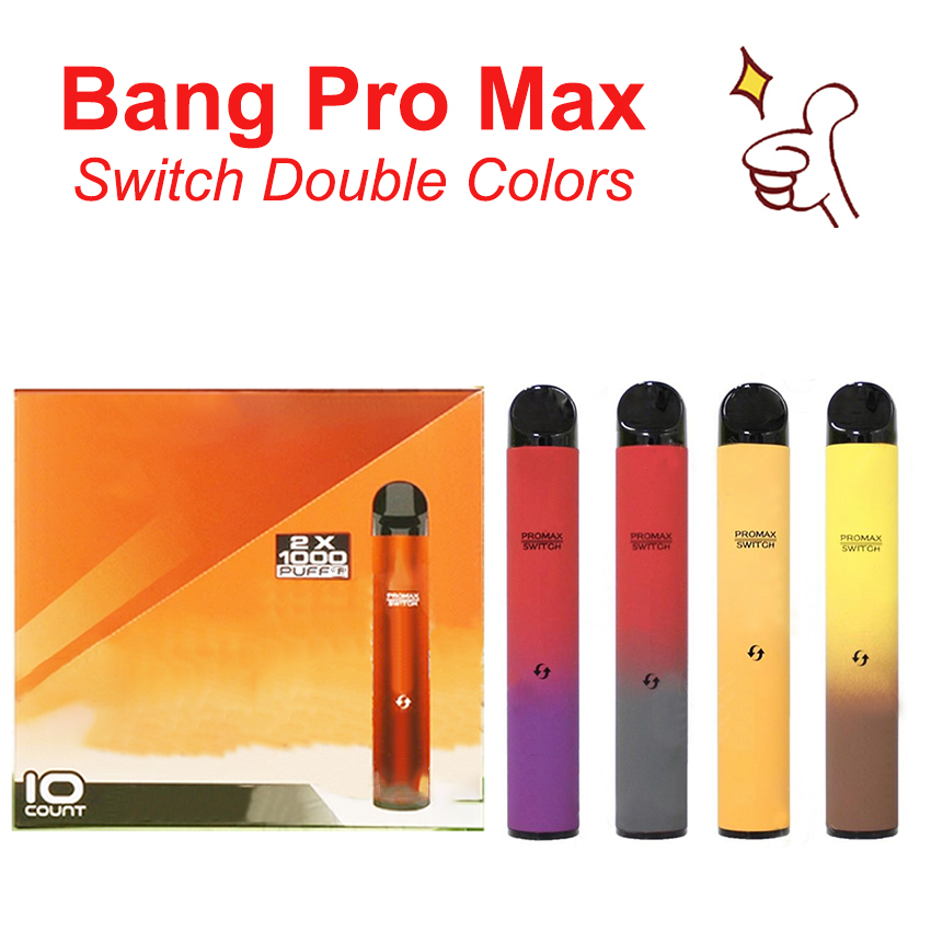 

2021 Disposable Bang Pro Device Wholesale Switch High Newest Vape Max Capacity pen Pod Price 7ml Quality Factory 2000Hits 1000mAh Bukla