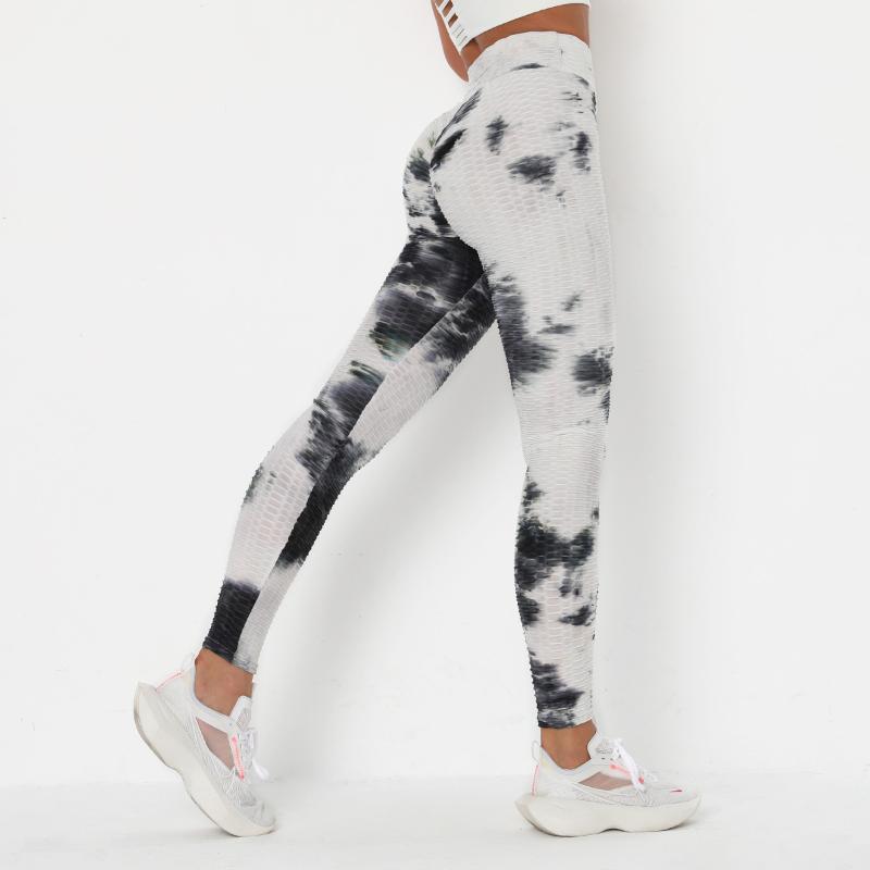 

Sexy Fitness Leggings Push Up Women High Waist Running Yoga Pants Print Sport Tights Jogging Female Trousers Gym Workout Legins, Red brown grey