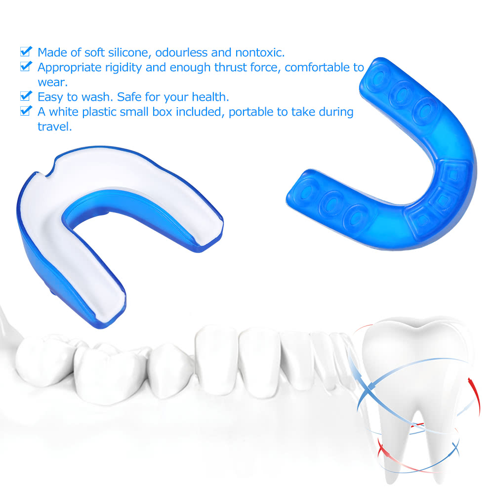 

1Pc Silica Dental Tray Orthodontic Trainer Teeth Alignment Appliance Mouthguard Oral Health Care Dental Tool