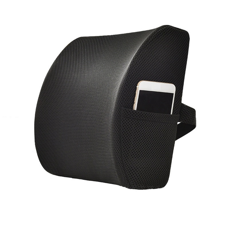 

Car Lumbar Support Cushion Memory Foam Waist Pillow Auto Seat Back Cushion for Car Chair Home Office
