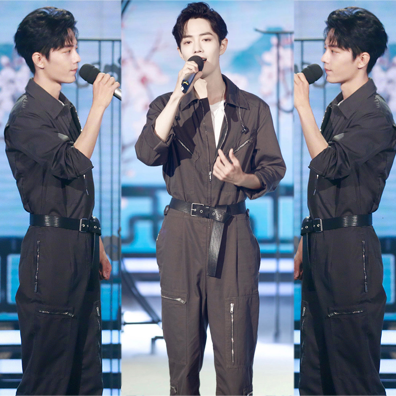 

2021 New Spring, Overalls From a Long Sleeve, Vintage Casual Pants with Man's Zipper Clothes. P6db, Games