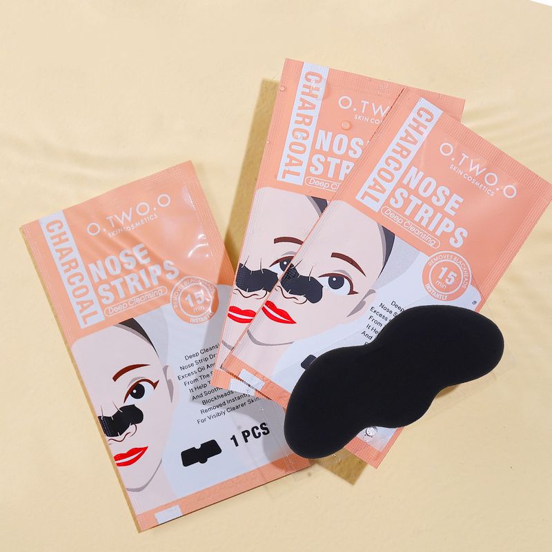 

O.TWO.O Deep cleansing nose strips draws out excess oil and impurities from the skin's pores blackhead remover nose strips