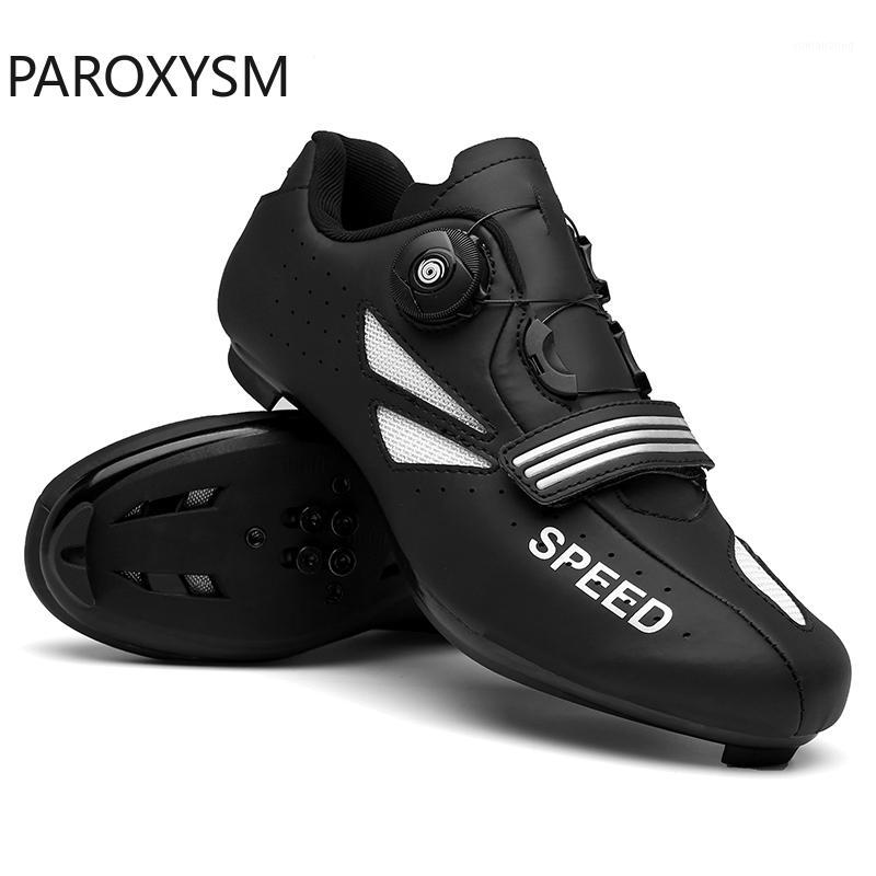 

PAROXYSM black road bike shoes Sapatilha Ciclismo bike men racing breathable ultralight professional sports shoes1, Yellow(rubber)