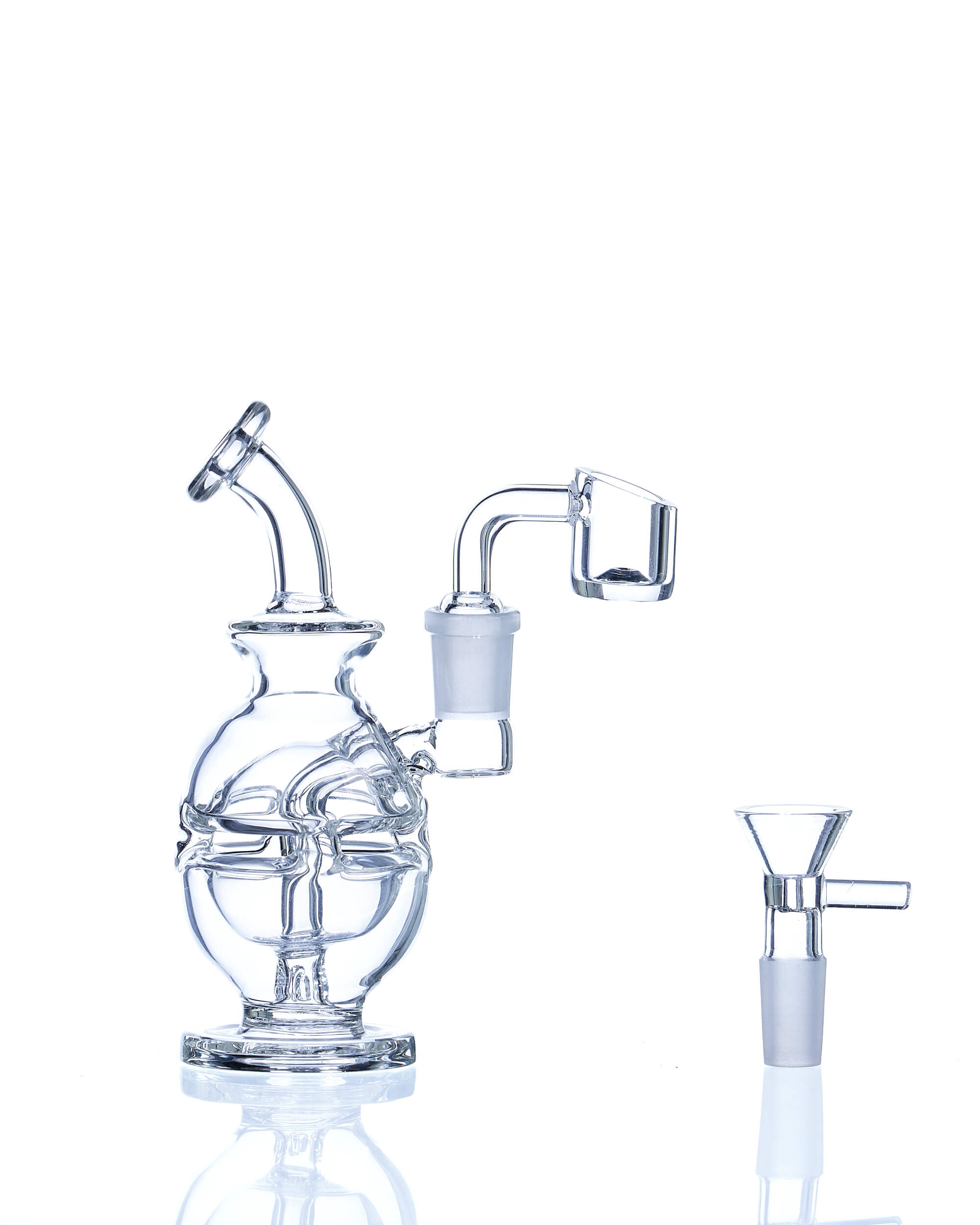 

hookahs Faberge Egg Bong mini fab egg rig 14cm tall 10mm joint