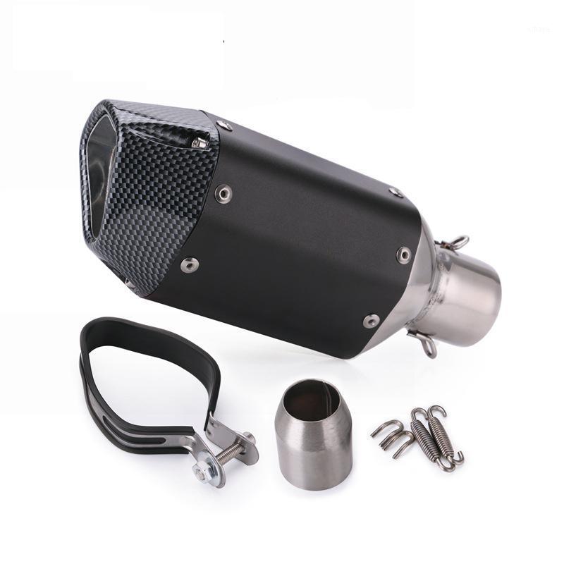 

Motorcycle exhaust pipe muffler 38-51mm universal short modified exhaust pipe1